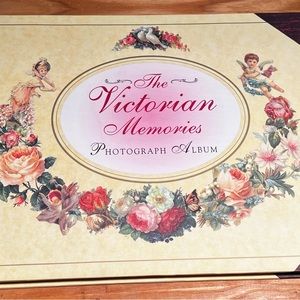 Victorian photo album, vintage